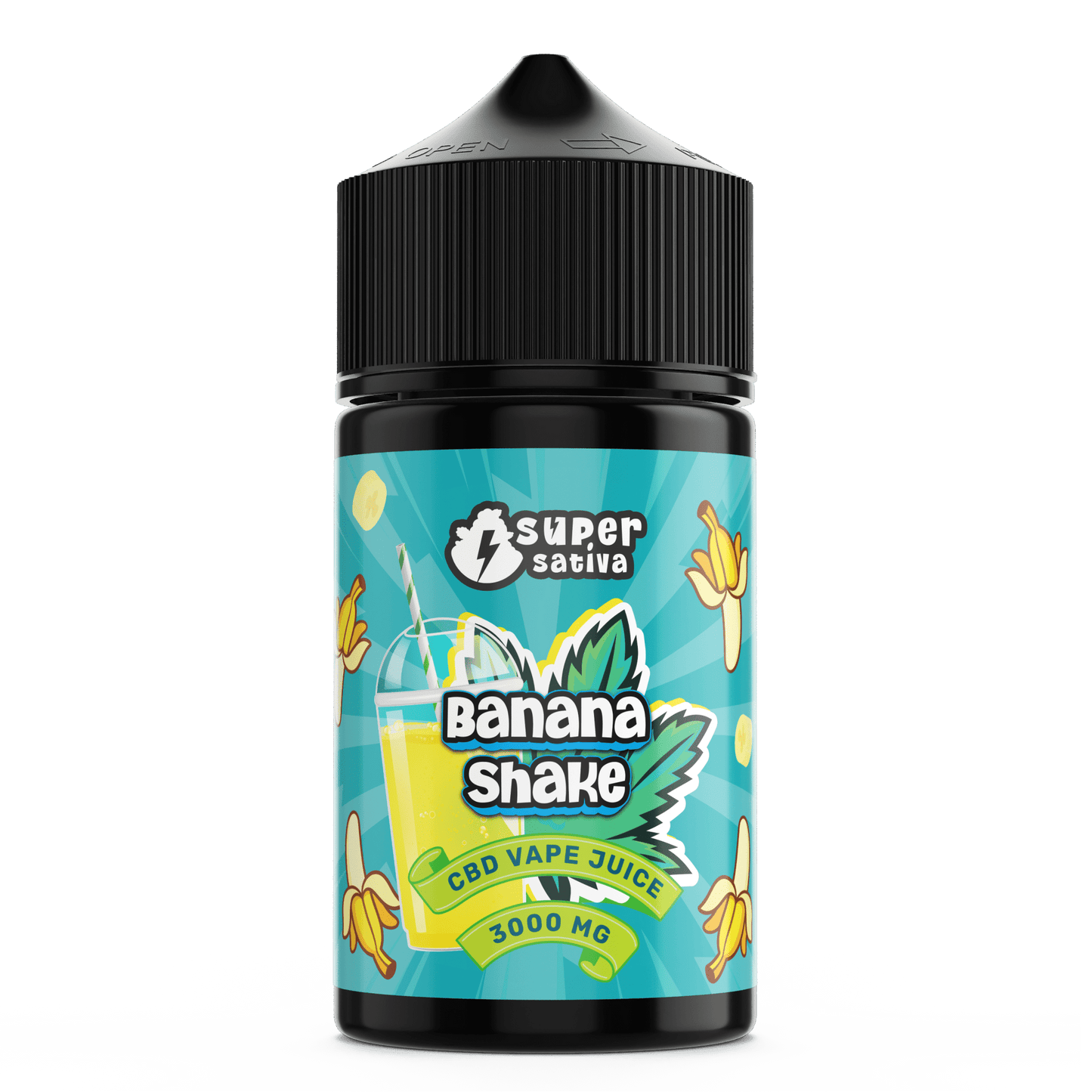 Banana Shake 3000mg CBD Vape Juice | 50ml - Mello
