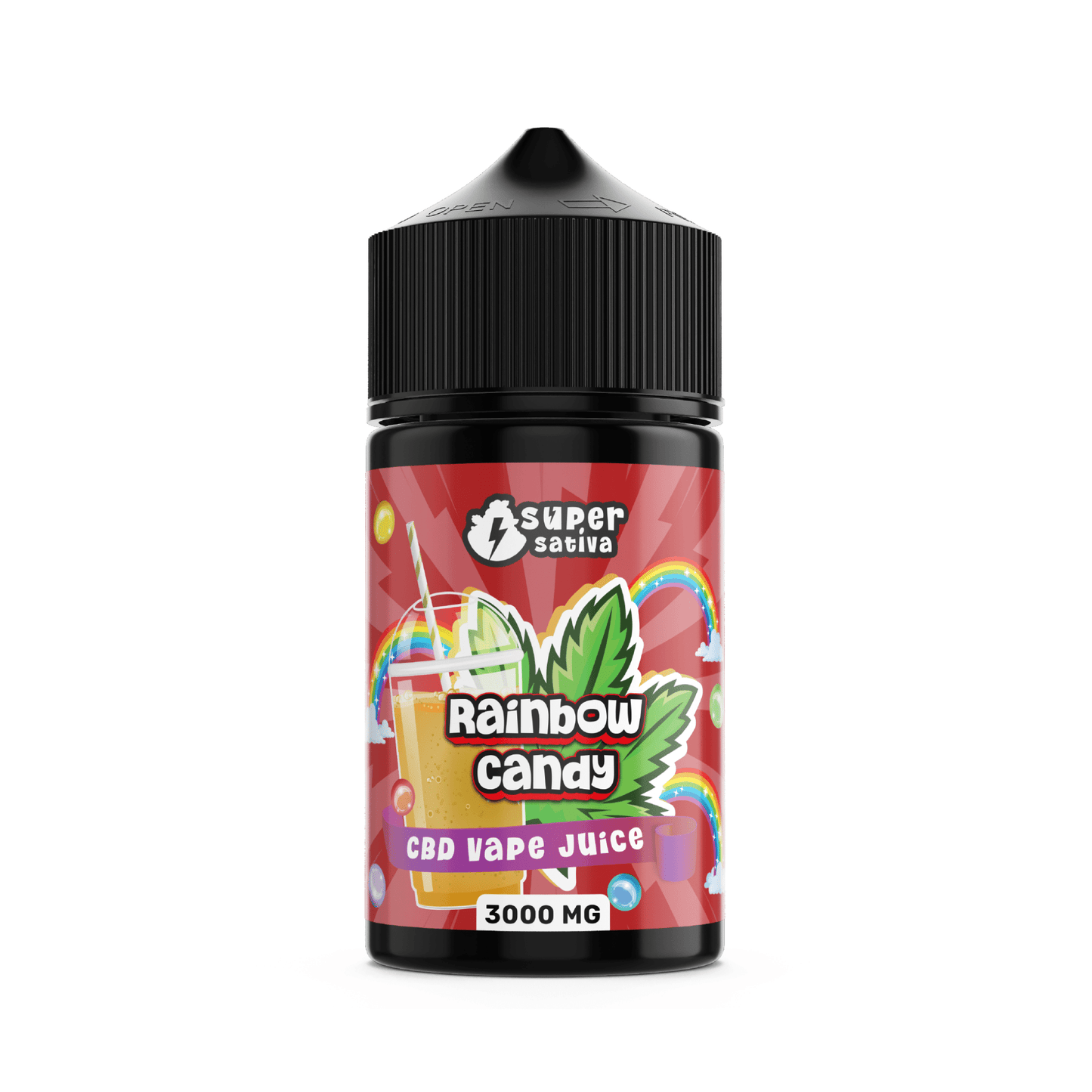 Rainbow Candy 3000mg CBD Vape Juice | 50ml - Mello
