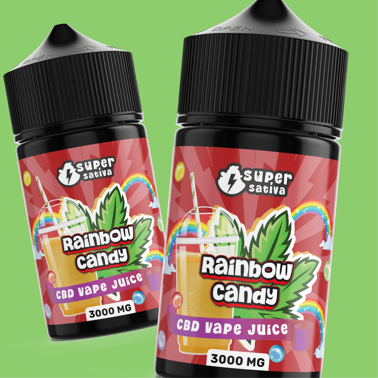 Rainbow Candy 3000mg CBD Vape Juice | 50ml - Mello
