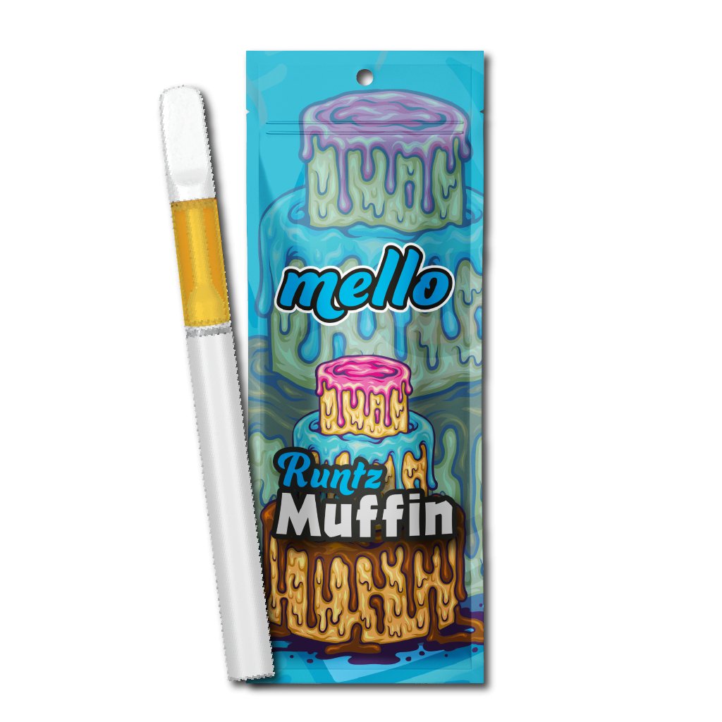 Buy Runtz Muffin HHC Disposable Vape Pen | 425mg HHC Mello Buy Runtz Muffin HHC Disposable Vape Pen | 425mg HHC Mello