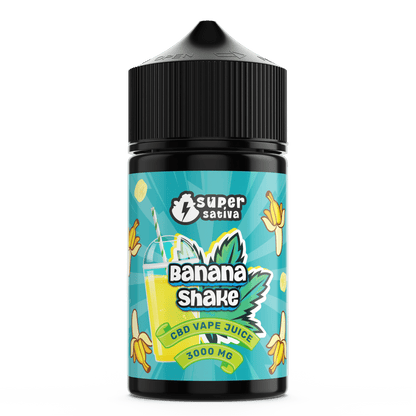 Banana Shake 3000mg CBD Vape Juice | 50ml - Mello