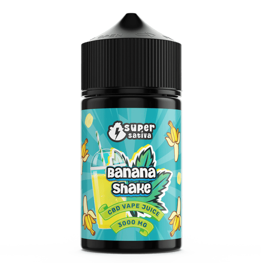 Banana Shake 3000mg CBD Vape Juice | 50ml - Mello