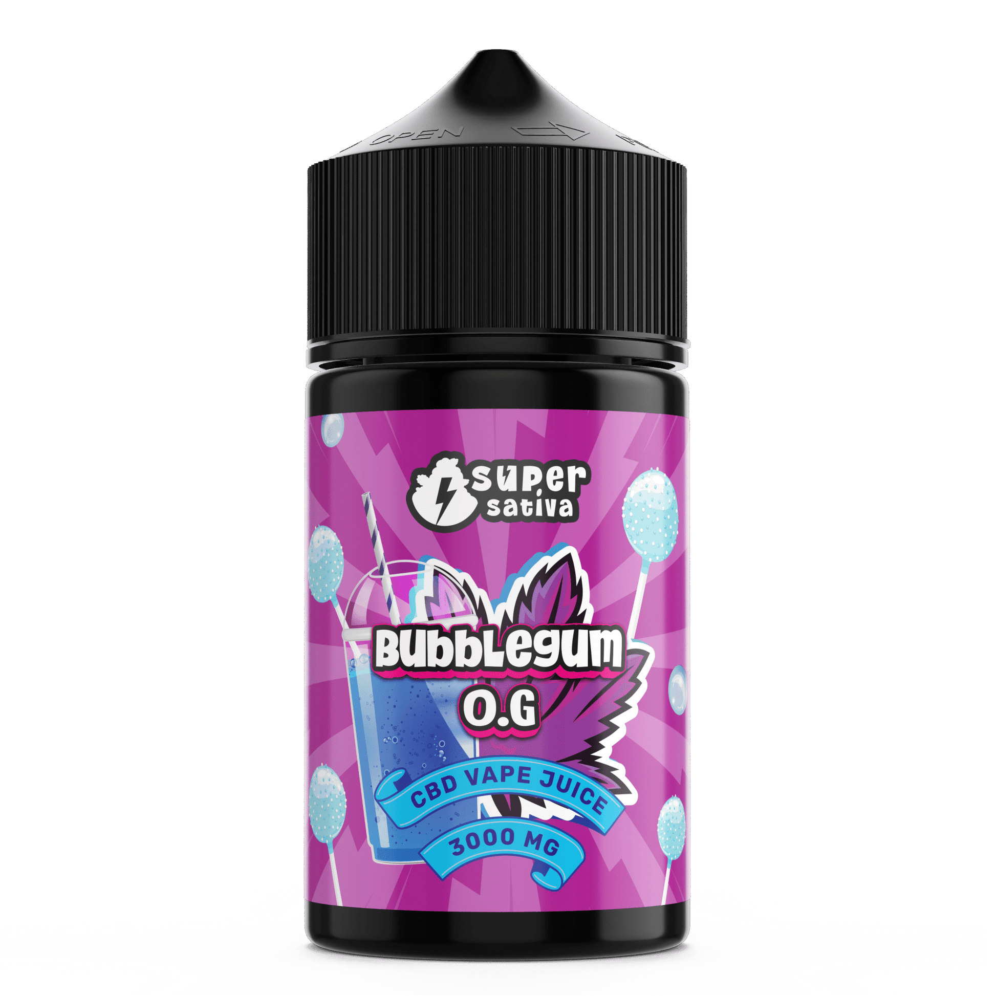 Bubblegum OG 3000mg CBD Vape Juice | 50ml - Mello