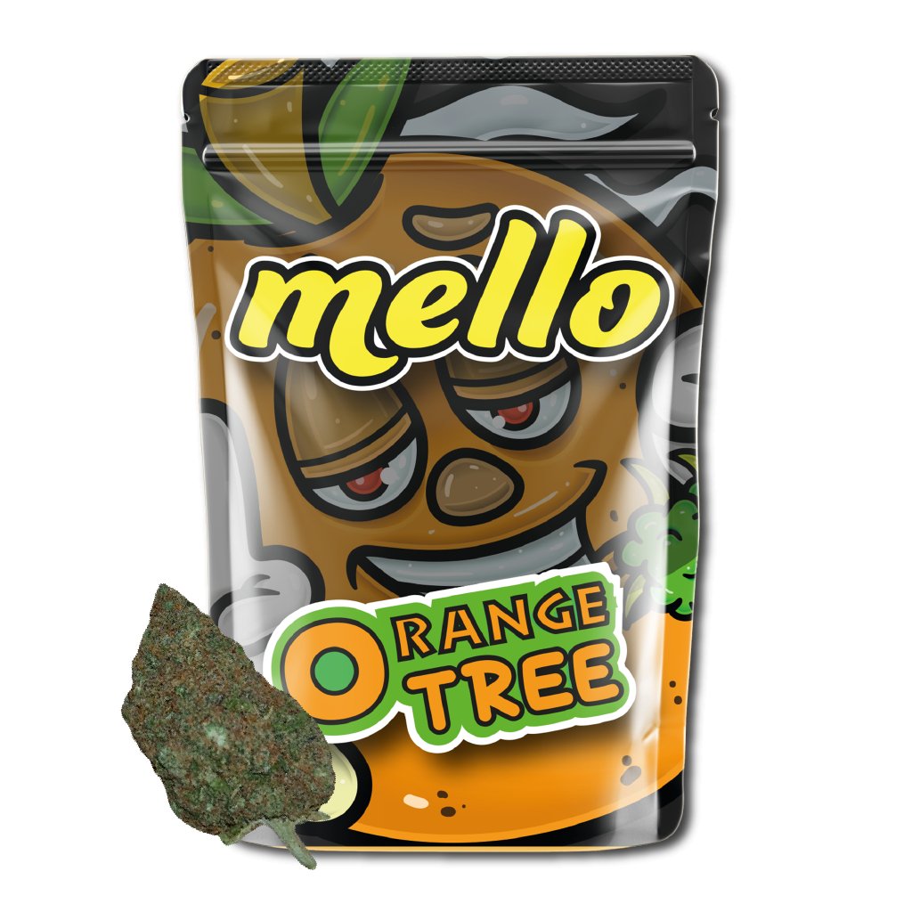 High Strength 'Orange Tree' CBD Flower 21% Indoor - MelloCBD Flower